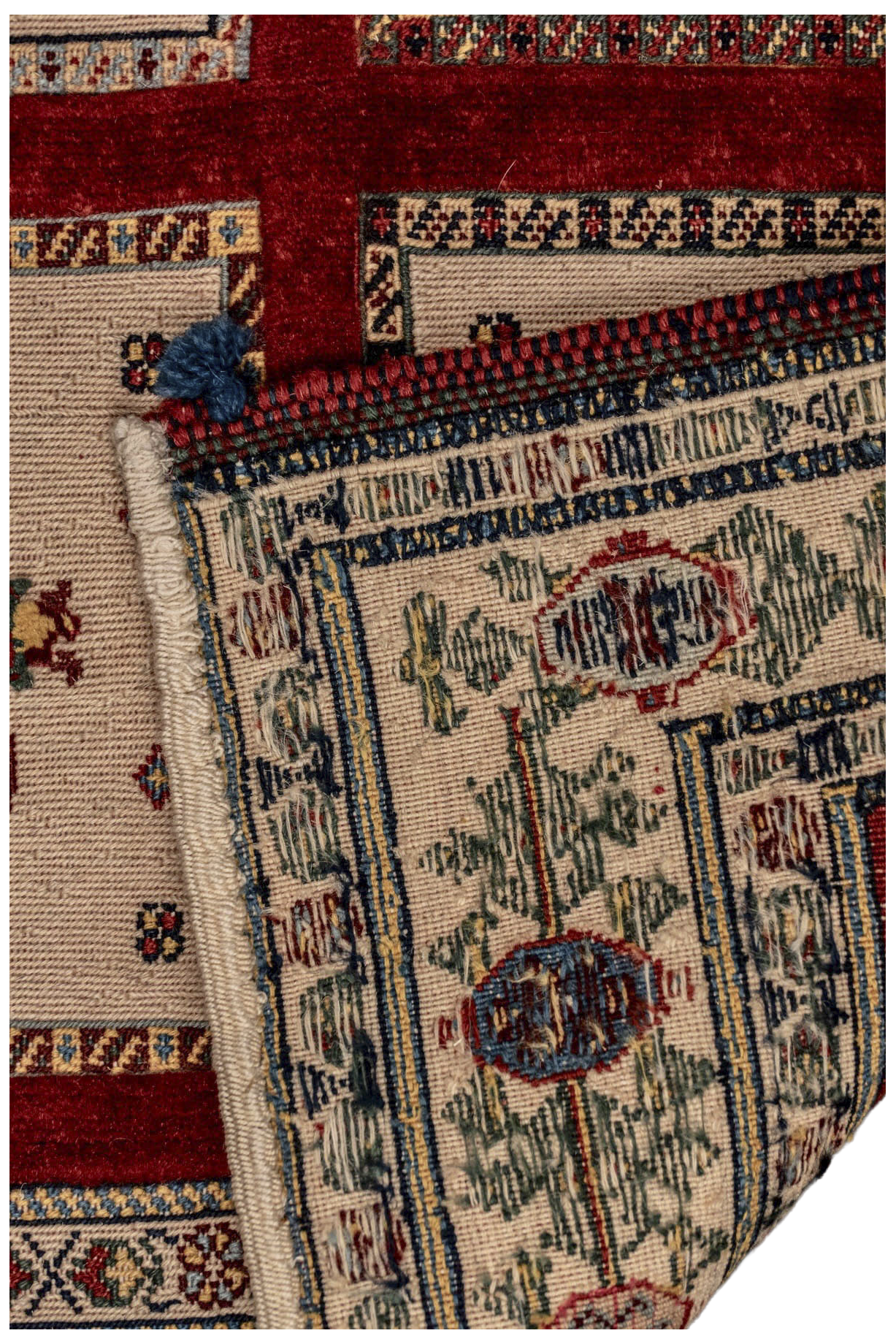 Kelim Teppich - Soumakh Ivory