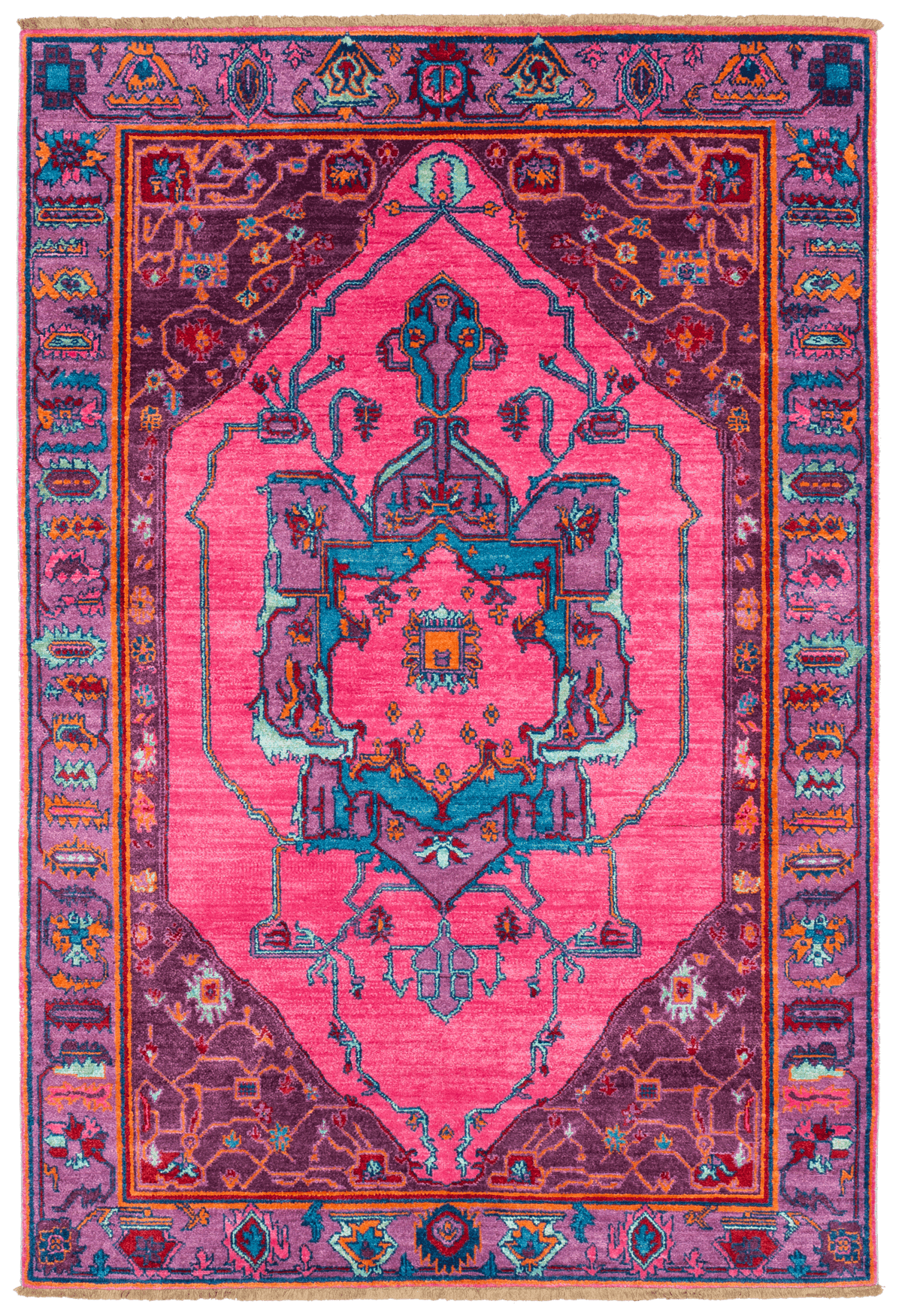 Jan Kath Teppich - Azer Pulse 147 pink