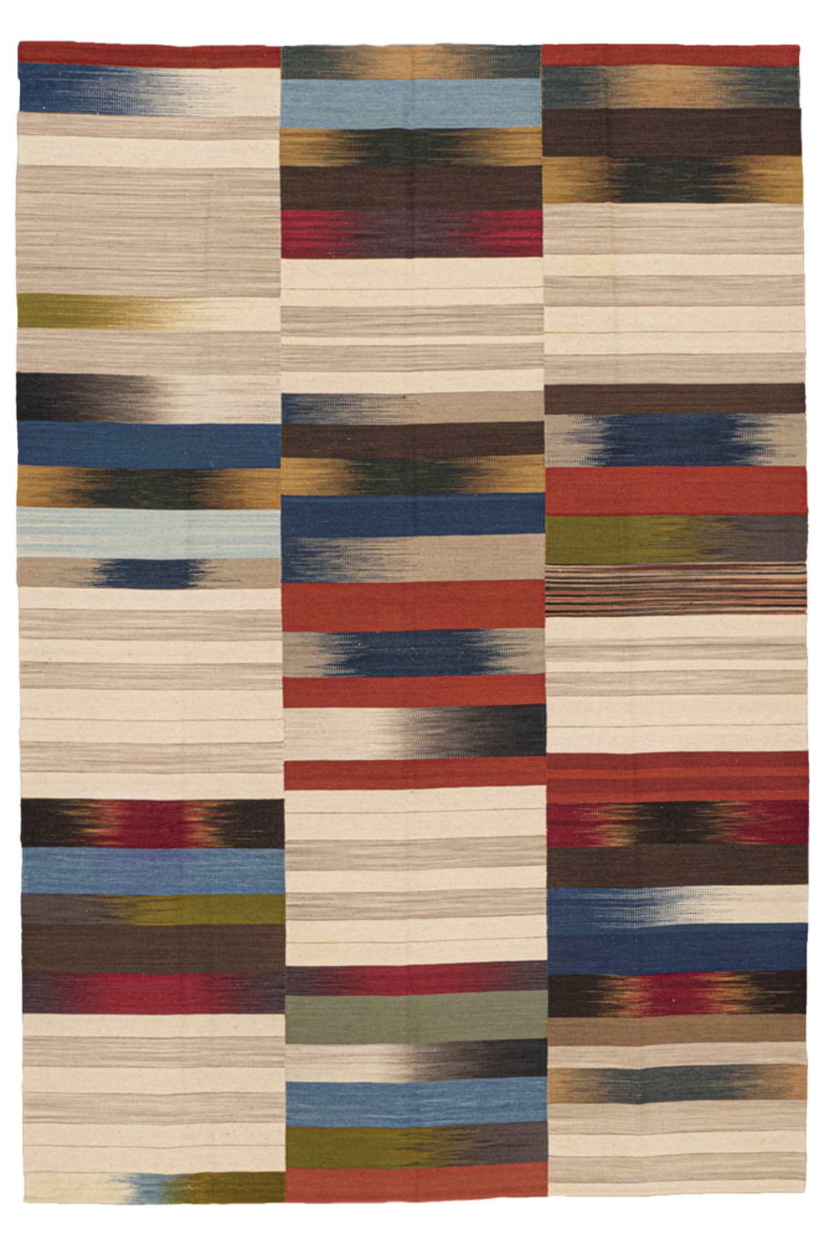 Kelim Teppich Colorblocks