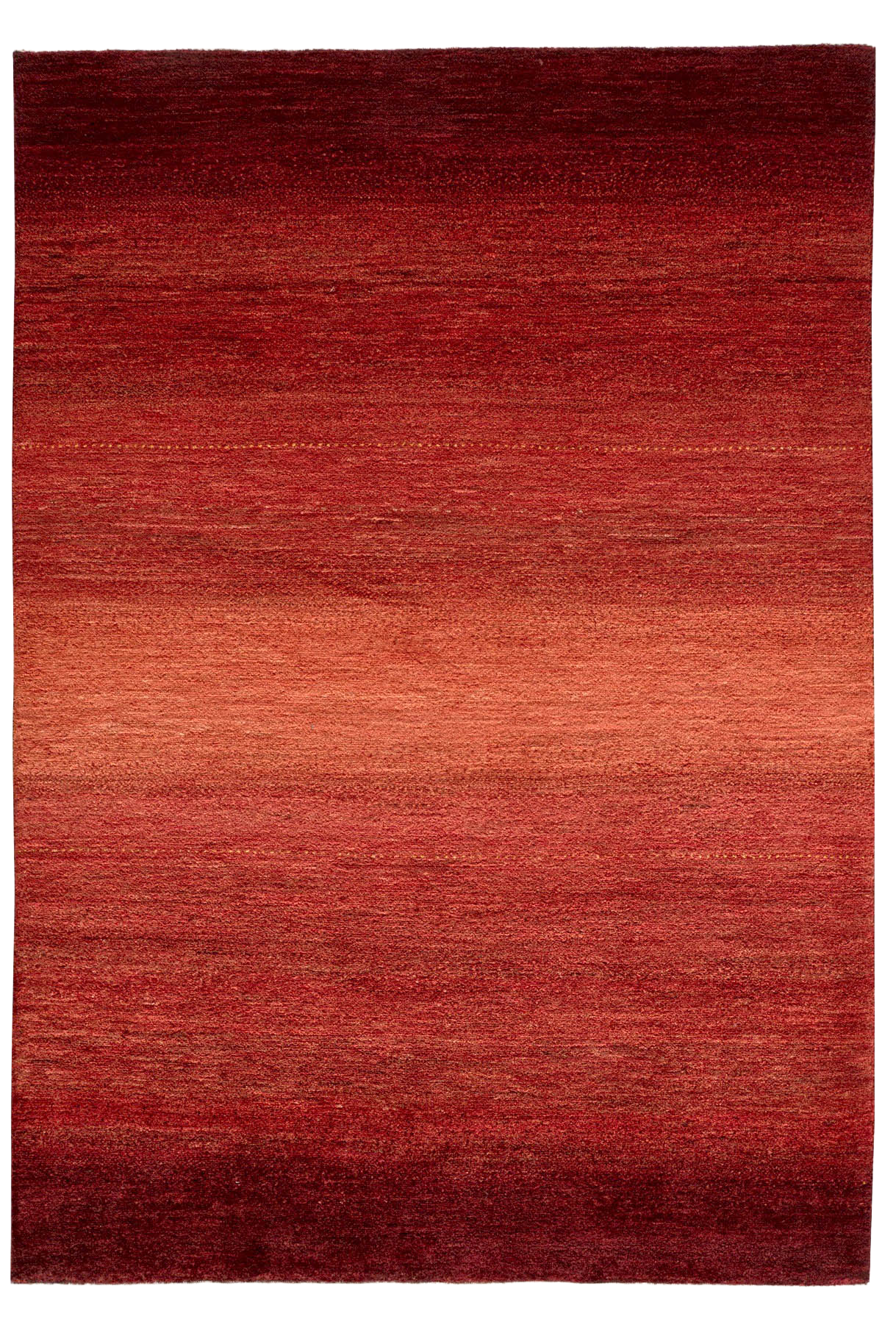 Gabbeh Teppich-Unikat - Mohnlandschaft
