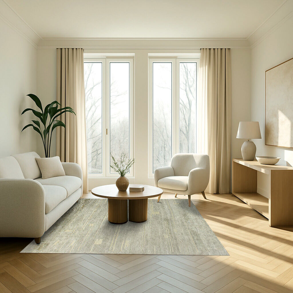 Design-Teppich - Moss Grey