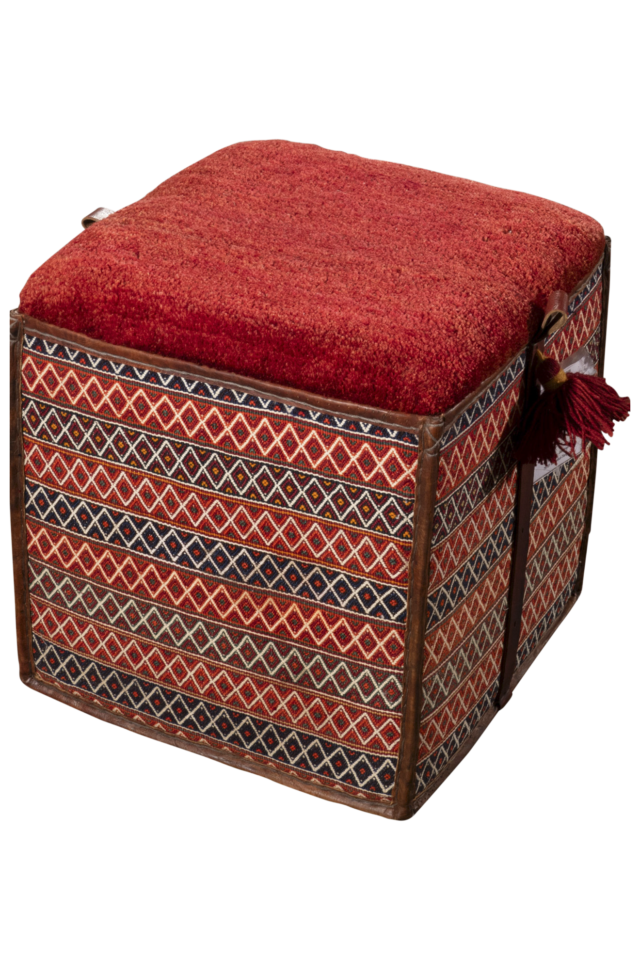 Hocker Unikat - persische Schmuckrouten
