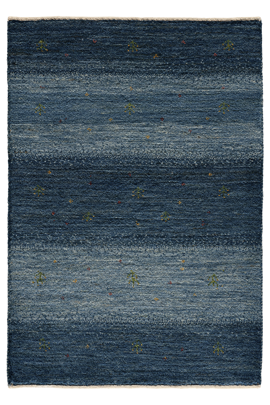 Iran Gabbeh Teppich-Unikat - kleine Oase