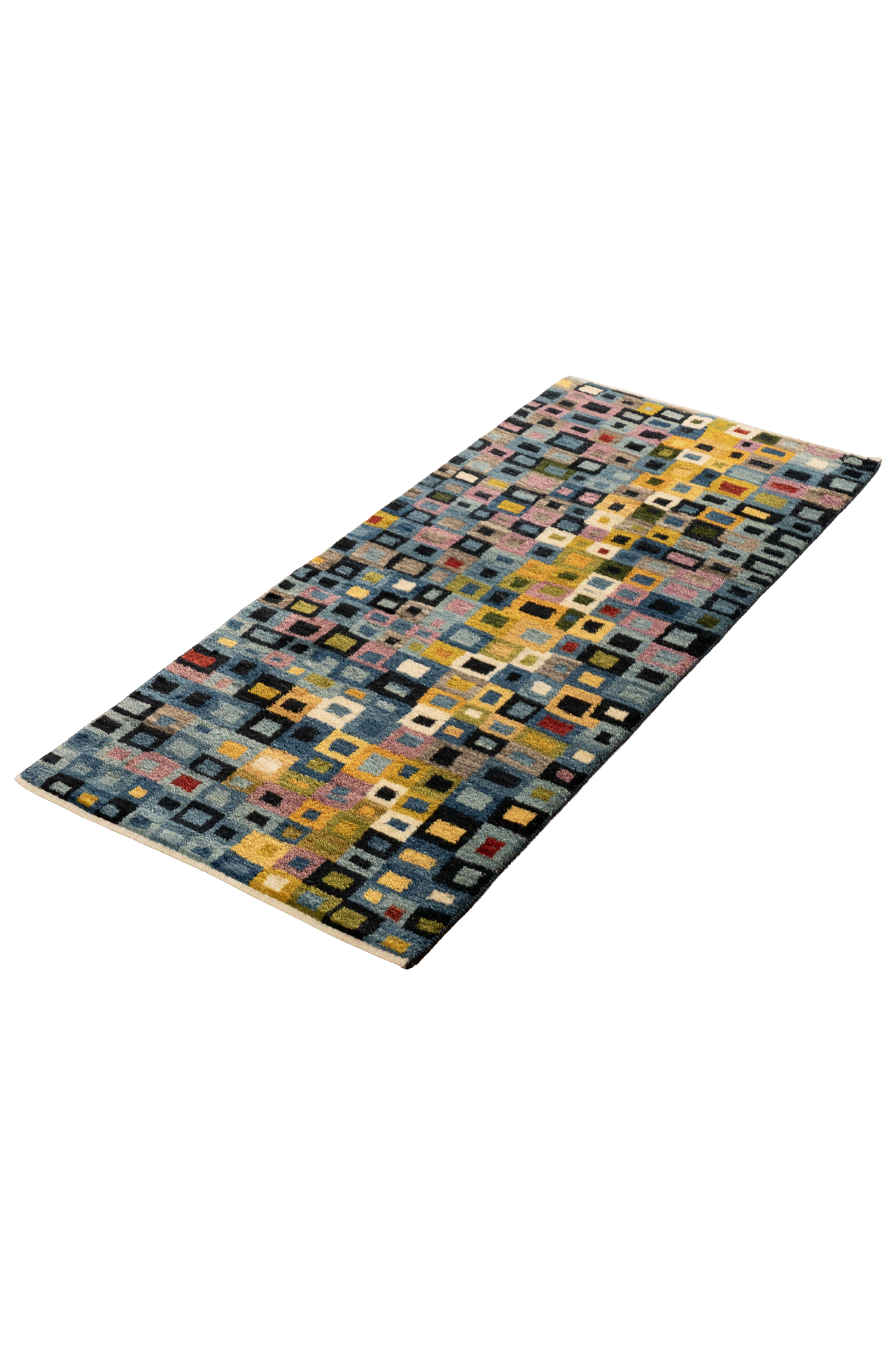 Gabbeh Teppichläufer - Mosaik der Farben