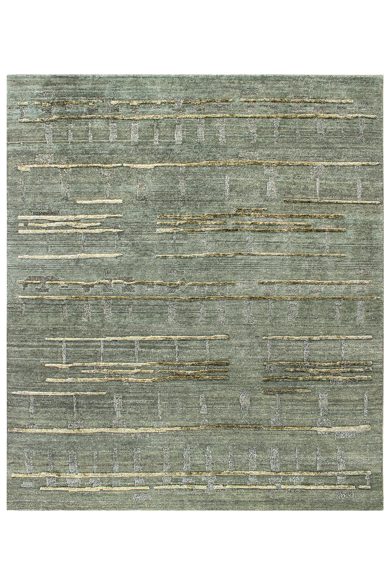 Design-Teppich - Amber Smaragd Green